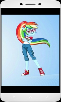 Dress Up Rainbow Dash MLPEGame游戲截圖2