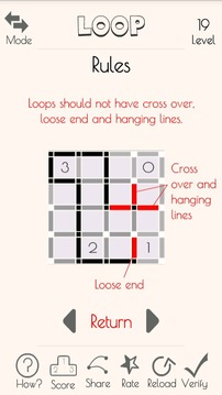 SlitherLink Loop Levels游戲截圖3