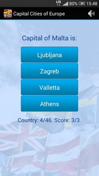 Quiz: Capital Cities of Europe游戏截图1