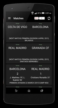 EL Clasico Fan App Football游戲截圖4