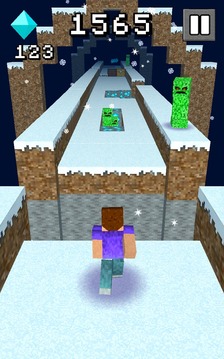 Creeper Run: Frozen Nights游戲截圖3