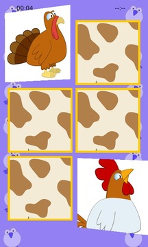 Farm Animal Fun Memory Puzzle游戲截圖4