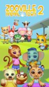 Zooville Animal Town 2 - Hair Salon and Makeup游戏截图1