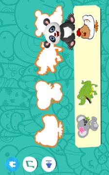 Baby Animals Puzzles for Kids and Toddlers游戲截圖3
