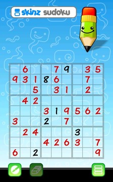 Skinz Sudoku for Galaxy Note游戲截圖3