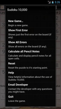 Sudoku 10,000 Trial游戲截圖3