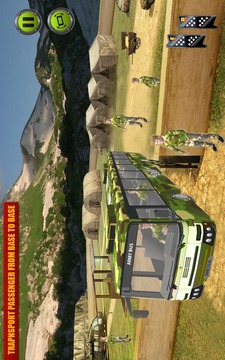 US Army Coach Bus Simulation游戲截圖2