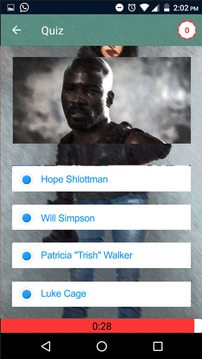 Guess Jessica Jones Trivia Quiz游戲截圖3