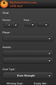 Hockey League Live Stats游戲截圖4