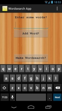 Wordsearch App游戲截圖1
