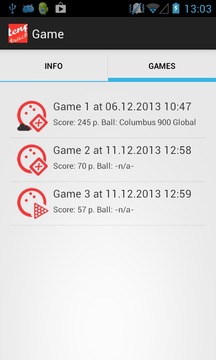 Tenpin Bowling Tracker Lite游戲截圖4