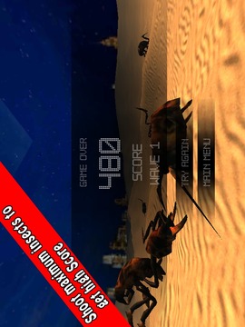Insect Desert Shooting游戲截圖5