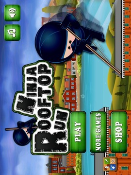 Ninja Rooftop Run, Mini Rush游戲截圖4