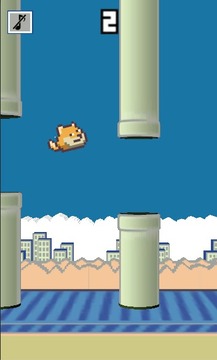 Doge Flappy 3D游戲截圖2