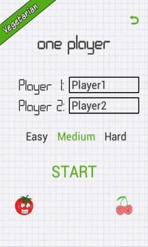 Vegetarian Tic Tac Toe Free游戲截圖2