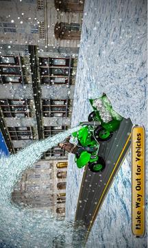 Snow Blower Truck Simulator: Ski Resort ATV Rider游戲截圖5