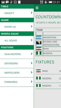 Brazil 2014 World Cup, Nigeria游戲截圖3
