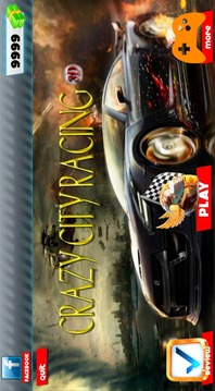 Crazy City Racing 3D游戲截圖1