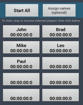 Multiple timer for sports游戲截圖3