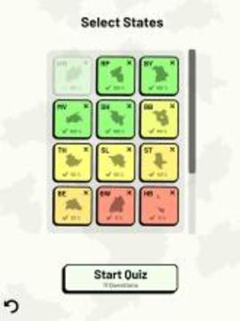 German States Quiz游戲截圖3