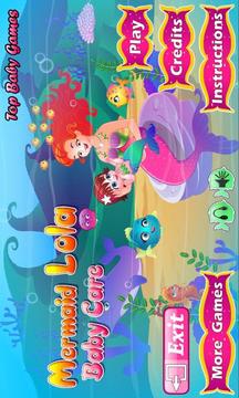 Mermaid Lola Baby Care游戲截圖4