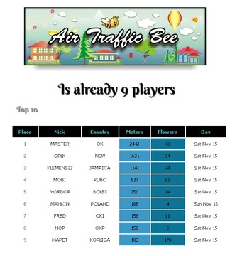 Air Traffic Flower Bee游戲截圖4