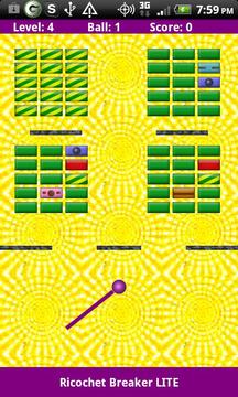 Ricochet Breaker LITE游戲截圖1