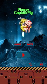 Flappy Captain Pig游戲截圖1