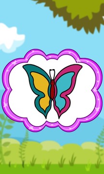 Coloring Sweet Butterfly游戲截圖2