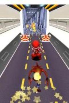 Subway Crash Run Bandicoot Adventure游戲截圖1