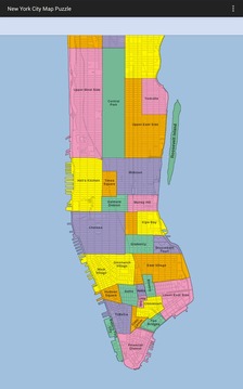 New York City Map Puzzle游戲截圖3