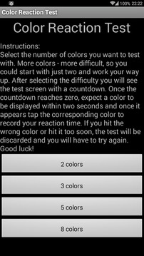 Color Reaction Test游戏截图1