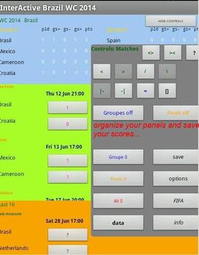 INTERACTIVE BRAZIL WC 2014游戲截圖1