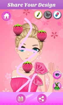 Diamond Princess Party Makeup游戲截圖4