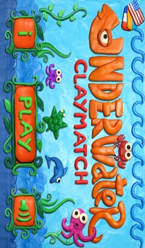 Underwater Clay Match HD游戲截圖1
