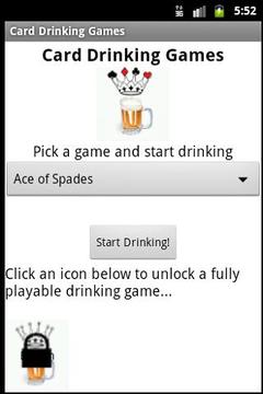 Card Drinking Games游戲截圖1