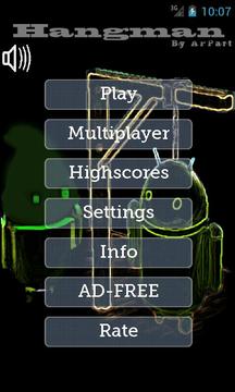 Hangman Highscore游戲截圖2