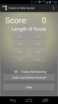 Ticket to Ride Scorer (Free)游戲截圖2
