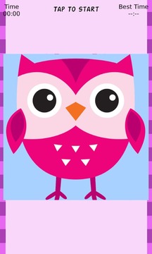 Tiny Cute Owl Sliding Puzzle游戲截圖1