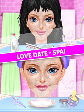 Lipstick Maker Makeup Salon - Date Love Story游戲截圖4