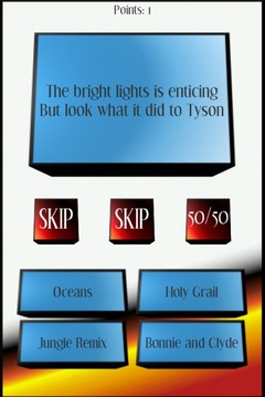 Jay Z Lyric Quizzes游戲截圖3