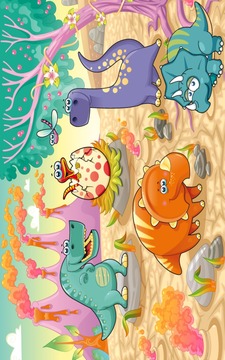 Dinopuzzle for kids & toddlers游戲截圖3