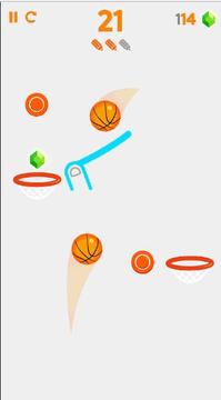 Dunk line shot game游戲截圖2