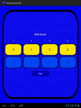Memory Exercise游戲截圖5