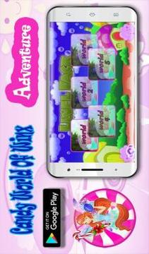 Adventure candy world of winx游戲截圖2