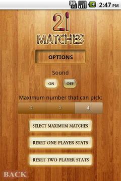 21 Matches游戲截圖2