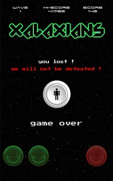 Galaxian X Type -Xalaxians游戲截圖3
