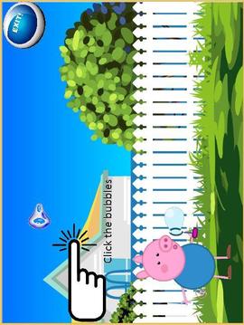 Pepe Pig Bubbles游戲截圖1