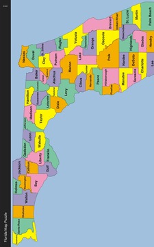Florida Map Puzzle游戲截圖5