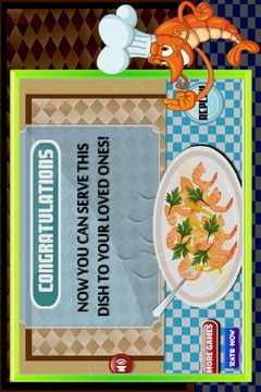 Cooking Game : Garlic Shrimp游戲截圖5